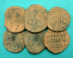 Byzantine, Anonymous Follis, Jesus Christ, Desert Patina, DIY!